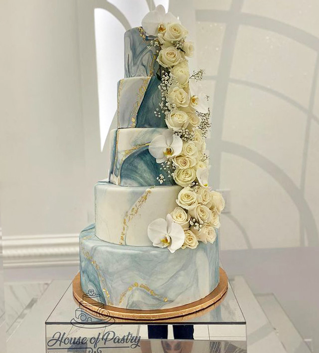 Decorated Wedding Cakes - Cut Above Cake Co.